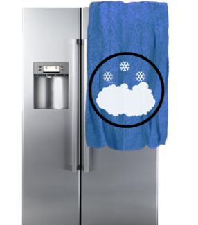 Холодильник Zanussi - намерзает снег, лед на стенке